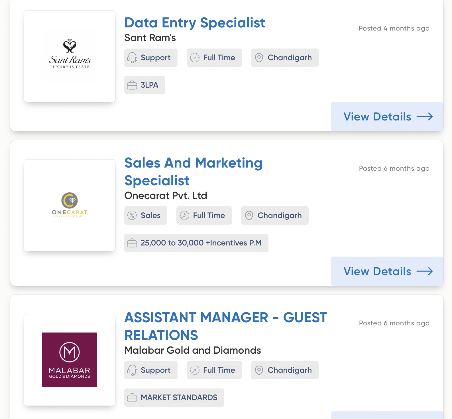 Chandigarh Jobs Tier 2 Cities | Mintly