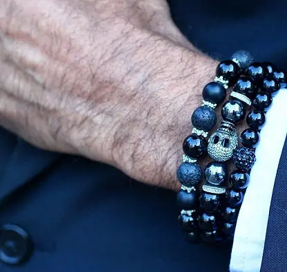 Mens beaded hotsell jewelry designs