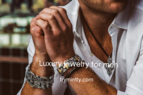 William Henry, men's bracelets and pendant. | Mens bracelet, Mens jewelry, Men