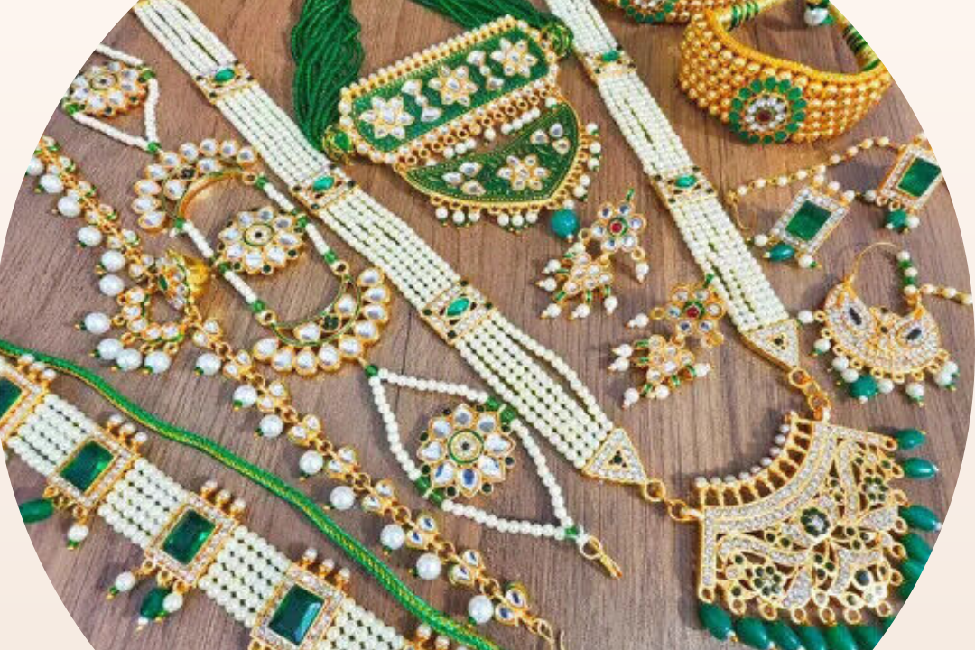 The Allure of Rajasthani Jewelry Set Mintly