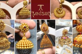 2022 Tanishq Party Gold Jhumkas Starting 65,000rs/-🤨Gold Jhumka designs with price