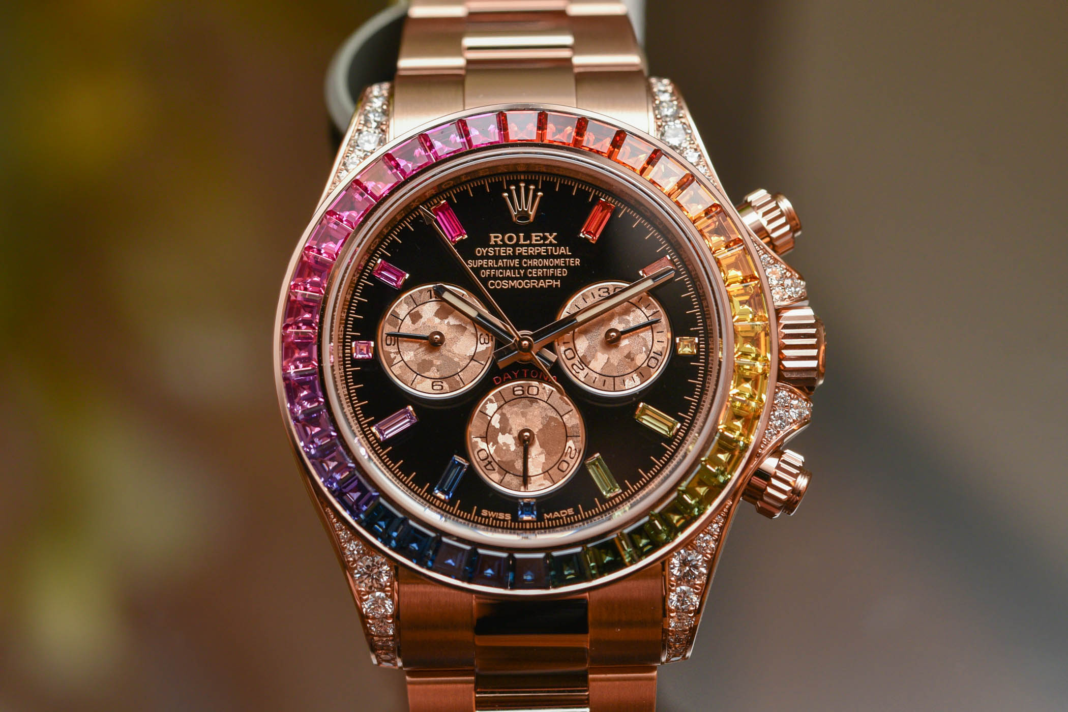 Rolex Daytona Rainbow Everose Gold 116595RBOW | REVIEW