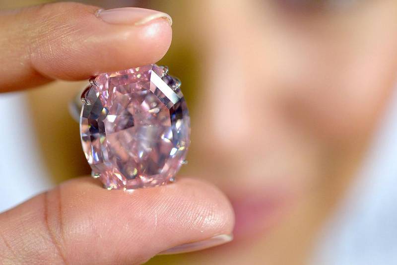 Spare $60m? The Pink Star diamond goes up for auction in Geneva