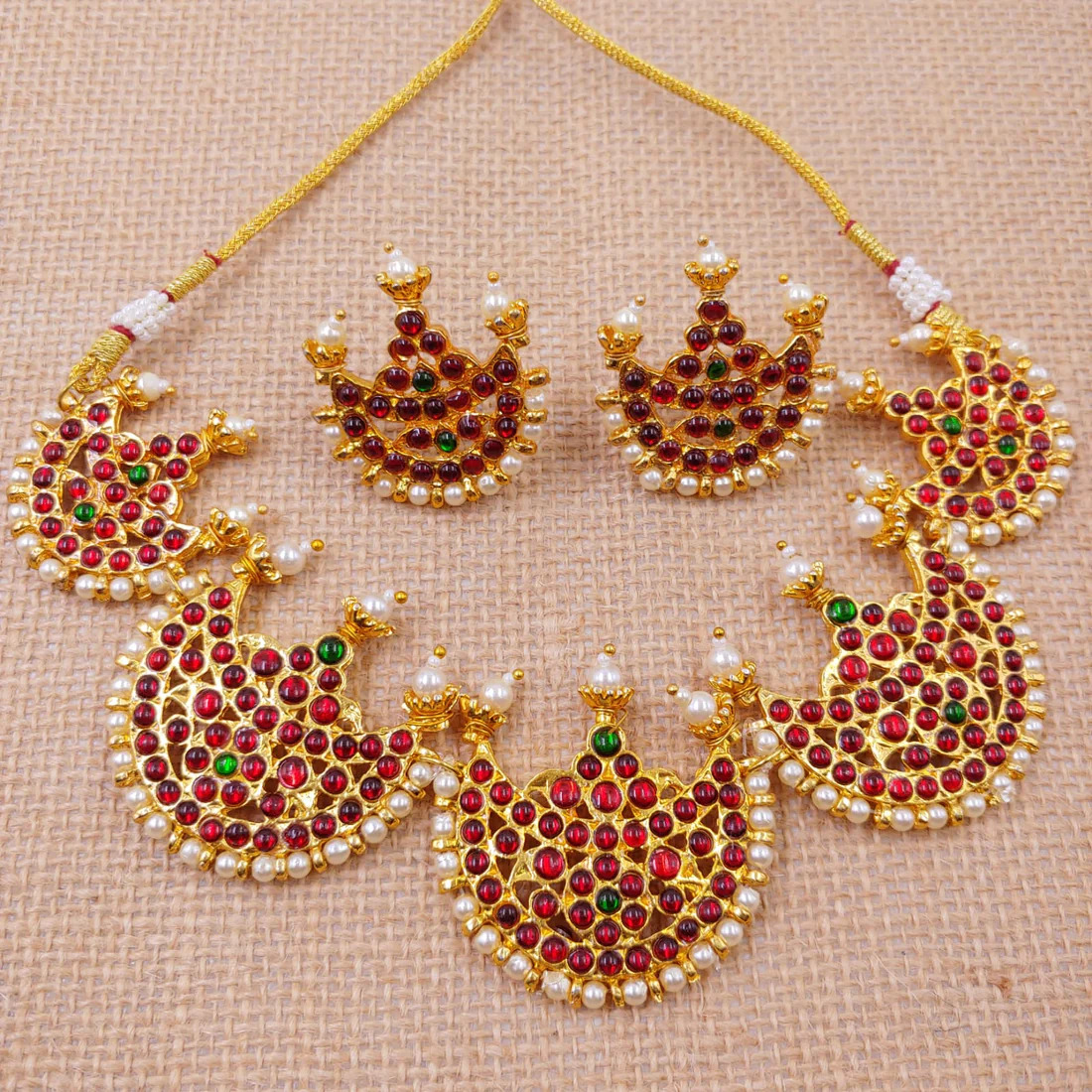 Traditional Kemp Jewellery |South Indian Jewellery |Kosigam.com