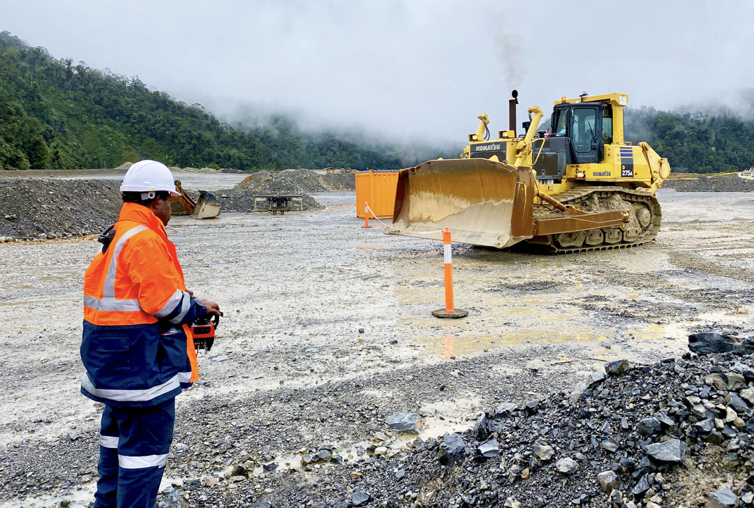 RCT teleremote tech to improve dozer operator safety at PNG gold mine - International Mining