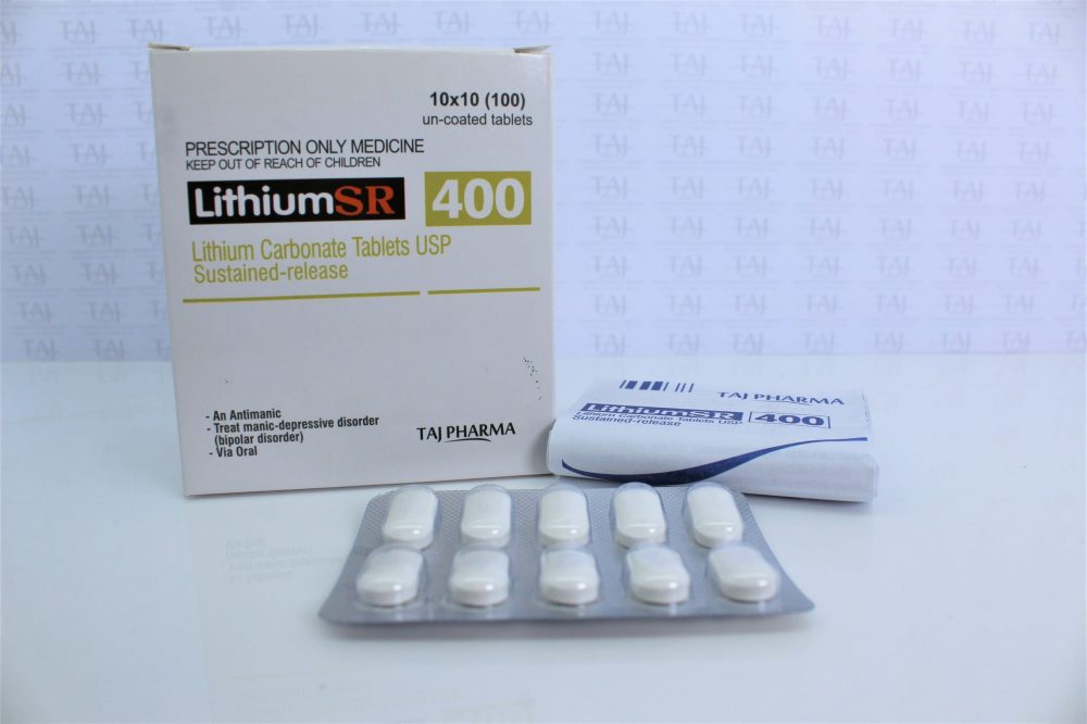 GENERIC NAME OF THE MEDICINAL PRODUCT: A) Lithium Carbonate Sustained Release Tablets USP 300mg B) Lithium Carbonate Sustained Release Tablets USP 400mg QUALITATIVE AND QUANTITATIVE COMPOSITION: THERAPEUTIC INDICATIONS: CAUTION & WARNING: STORAGE & DOSAGE: Lithium Carbonate SR Tablets USP 400mg Technical Specification | Medicinal Lithium