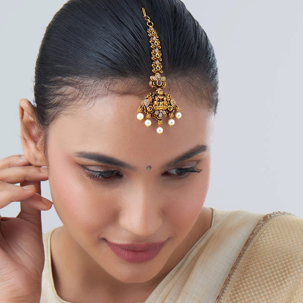 Maang Tikka Set Designs for Bride | Starting at ₹340 – Tagged "Red" – Page 3