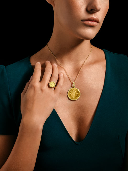 Gold Coin Jewelry