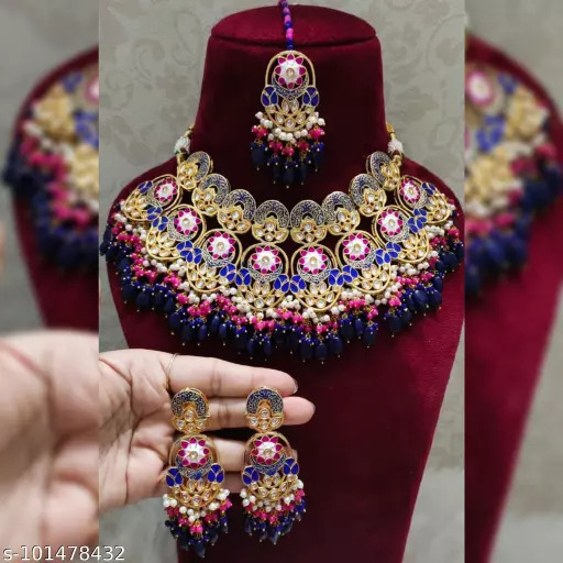Bridal Meenakari Jewellery Set