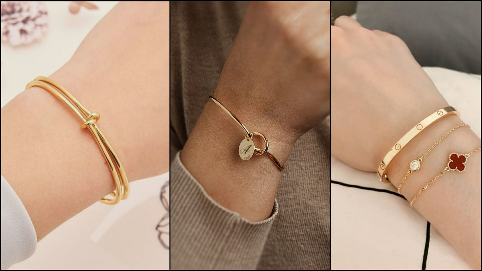 10 Stunning Gold Bangle Designs for Women Who Love to Shine