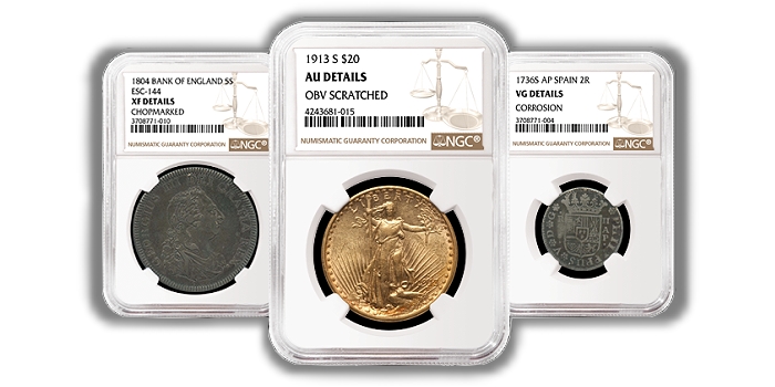 Coin Grading - A Closer Look at the Designation Details Grade