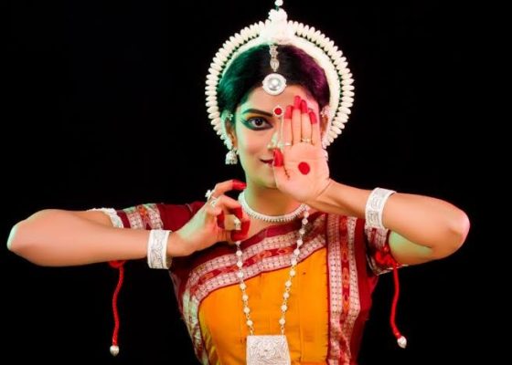 Odissi Jewellery Dancer and Bomkai Sari: Capturing the Essence of Tradition and Elegance - Sanskriti Cuttack