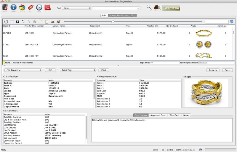 Jewelry Inventory Management Software — DCIT