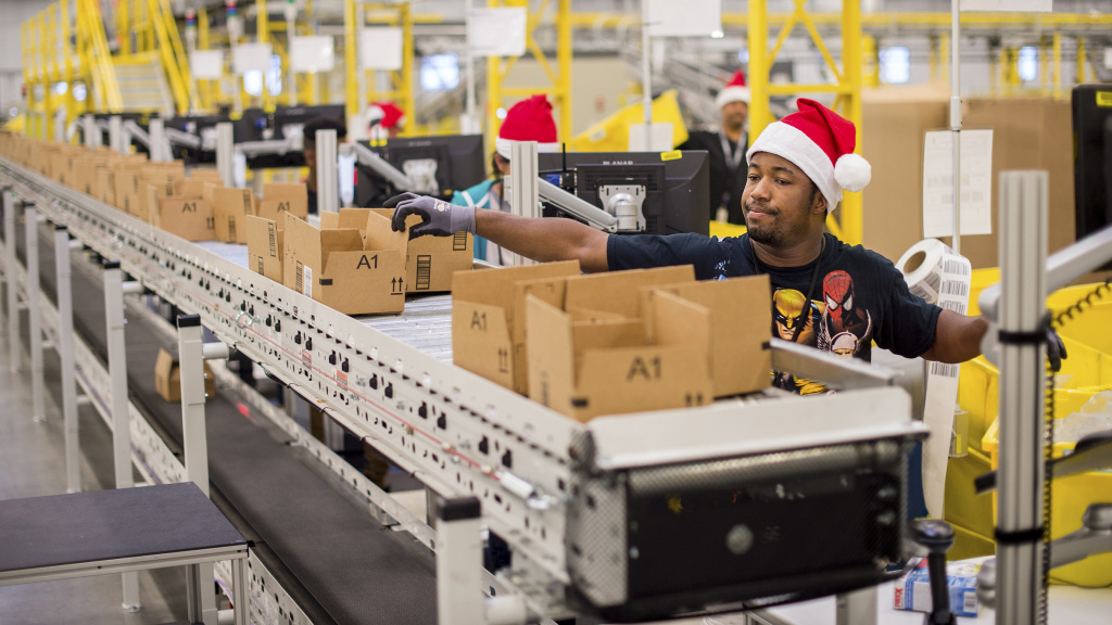 Why Amazon warehouse jobs are the new holiday retail jobs | LAist