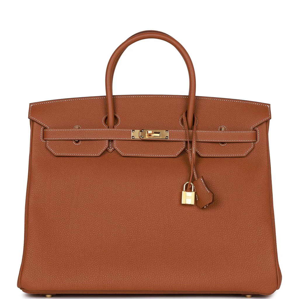 Hermes Birkin 40 Gold Togo Gold Hardware – Madison Avenue Couture | Luxury Fashion Brands