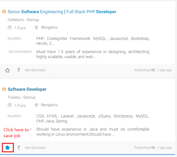 How can I apply for a job on Naukri.com ? FAQ