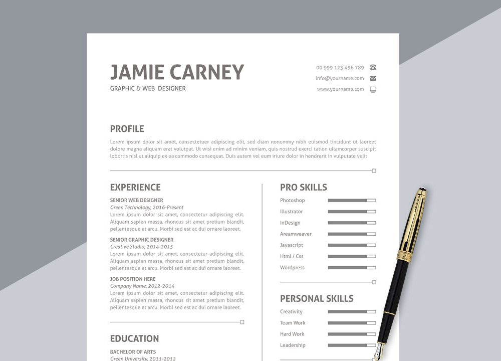Simple Resume Format Download in MS Word in 2025 - ResumeKraft