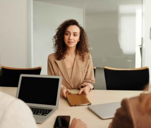 Photo by Edmond Dantès: https://www.pexels.com/photo/woman-in-a-job-interview-4344878/