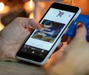 Photo by AS Photography: https://www.pexels.com/photo/person-using-black-and-white-smartphone-and-holding-blue-card-230544/
